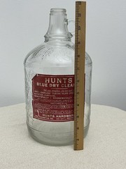 🟡 Antique Pre 1940&rsquo;s Hunts Hardware 390 Thurston Rochester NY Blue Dry Cleaner
