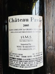 Chateau Pavie Wine Bottle Empty 2005 Magnum 1.5L France Collectible