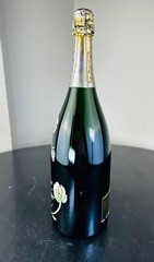 PERRIER JOUET VINTAGE 1985 MAGNUM EMPTY ORIGINAL SEALED CHAMPAGNE BOTTLE (RARE)