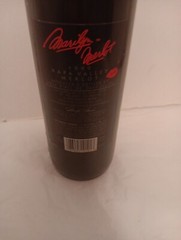 Marilyn Monroe Merlot 1999 Napa Valley Empty Wine Bottle