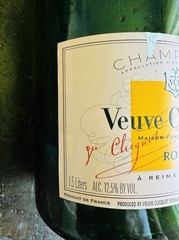 Vueve Clicquot Rose Champagne Bottle EMPTY 1.5 Liter France Collectible