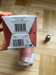 Champagne TAITTINGER Rose bottle empty, card box, cork and metal cork