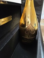 Ace Of Spades Champagne Box Bag Bottle Empty 750ml Armand De Brignac France Brut