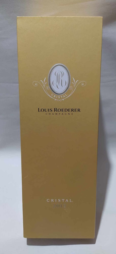 Louis Roederer Cristal 2012 Vintage Champagne box empty gift display box