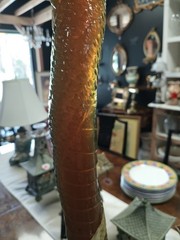 Vintage Civin Snake Wine Bottle