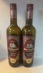 (6) San Antonio Wine Bottles – Used Empty -Dark