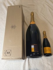 Veuve Clicquot 6L Champagne Factice Dummy Bottle Empty Display Yellow Label RARE