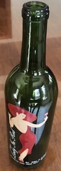 Kestrel – Lady In Red Wine Bottle (Empty) 3rd Edition. Great Cond!