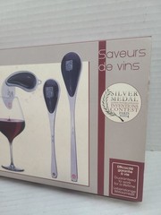 Peugeot Clef du Vin Elegance Collection Wine Ageing Potential Set New Wooden Box