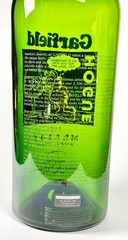 Rare Garfield Engraved 1995 Hogue Cellars Merlot magnum wine bottle