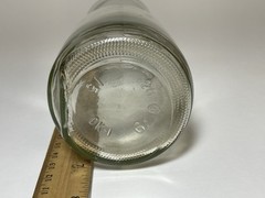 Vintage Wine Carafe Paul Masson Glass Since 1852 Single 7”