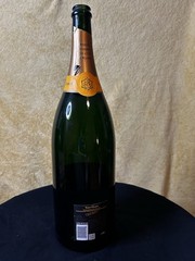 Empty VeuveClicquotBrutChampagne Jeroboam 3L Bottle w/ Wooden PresentationCase