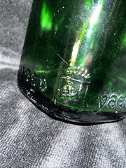 Vago Dark Green Vintage Wine Bottle From Spain Internacional Espana #48 Rare