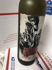 Walking Dead Rick Augmented Reality Wine Bottle Empty 750ml Exclusive 2017 AMC