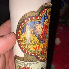 Melkmeister 1978 Liebfraumilch White Rhine Wine Bottle 375 mL Empty