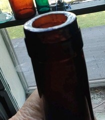 Red Early Hock Wine 14&Prime; Bottle