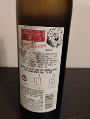 “The Walking Dead” Cabernet Sauvignon Empty Wine Bottle 750ml 2016