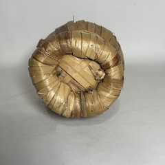 1962 Vintage Del Gamba Chianti Vino Wine Bottle WICKER Rattan Wrap Italy 11×5”