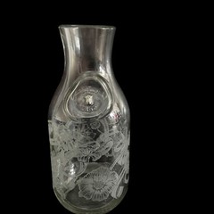 Vintage Paul Masson Wine Carafe Doves & Grapes Signed Norman Kosarin 1989