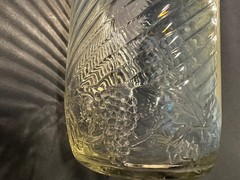 Vintage Italian Swiss Colony California 1950&rsquo;s Glass Gallon Wine Bottle Empty