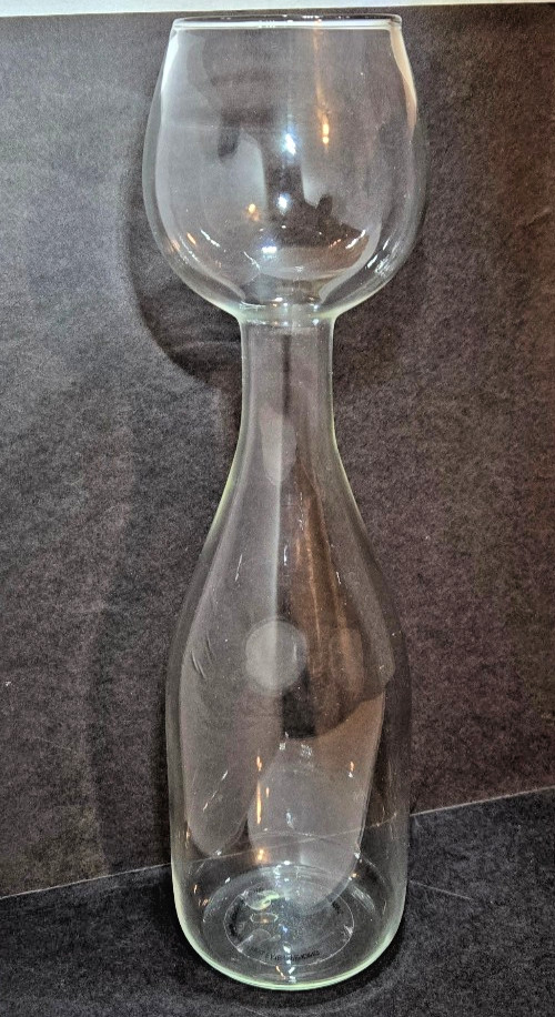 Refinery & Co Wine Bottle Glass, Very Unique