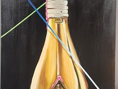 24&Prime;x48&Prime; Oil Canvas Ace Spades Champagne Jerk Beasley / JayZ Tree Of Life Artist!