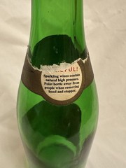 Vintage André Cold Duck Champagne Bottle 750mL Green Glass Modesto CA