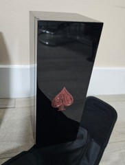 Empty Ace of spades Rose empty champagne rare bottle set with lots of extras750m