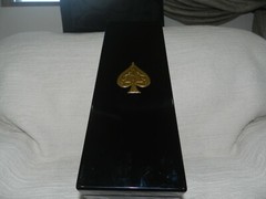 ARMAND DE BRIGNAC ACE OF SPADES ROSE EMPTY BOX & SLEEVE