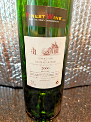 Grand Vin de Chateau Latour 2000 Vintage Empty Bottle