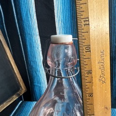 VTG Casadis Milano JUS DE Fruta Pink Wine Decanter 2 LITERS Antique