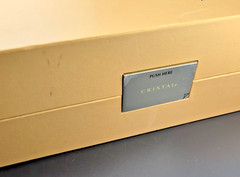 Louis Roederer Gold Gift Box 2014 w/Insert (No Bottle) ~ Great for Crafting