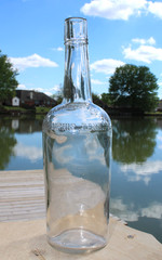 RARE ORIGINAL “ SAM BAUMGARTEN  » WHOLESALE LIQUOR & CO BOTTLE » MEMPHIS TENN « 