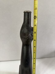 2008 Mosel Riesling Black Cat Wine Bottle Empty 13”