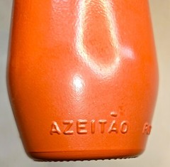 Vintage J. M. Da Fonseca Empty Wine Bottle Azeitao, Portugal Rust Brown 7.25”