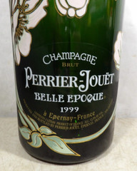 Vintage 1999 Perrier Jouet Floral Champagne Dummy Empty Bottle Prop Jeroboam Big