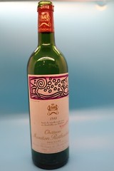 Chateau Mouton Rothschild Pauillac 1988 Empty Bottle No Cork