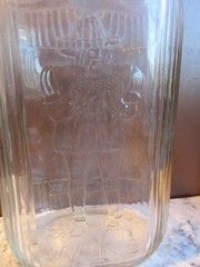 ANTIQUE GUILD WINE BOTTLE EMBOSSED PILGRIM LODI CALIFORNIA