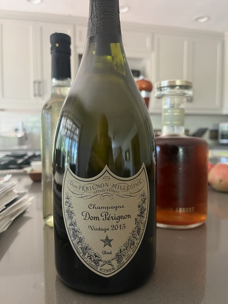 Dom Perignon Champagne 2015 750ml Empty Bottle with Box