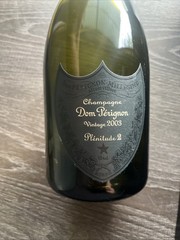 Don Perpignan Milestone Empty Vintage Champagne Bottle with Box 2003 Plenitude 2