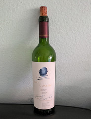OPUS ONE 2015 Empty Bottle with Cork, unwashed.