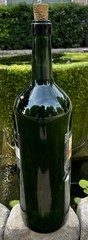 Vintage 1998 COL-DI-SASSO Banfi Toscana Large Empty Glass Wine Bottle 22” Tall