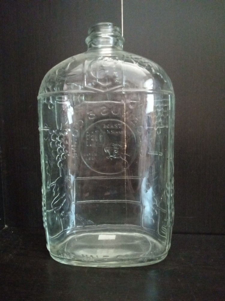 Vintage G. Loewus & Co., Inc., One Half-Gallon Bottle Knight On Horse RARE ~ #83