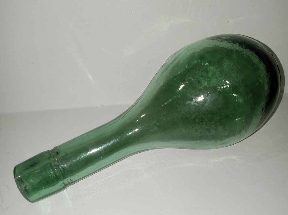 Vtg Round Bottom wine Bottle