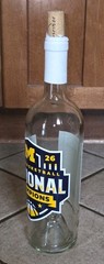 Michigan Wolverines Basketball National Championship Empty Mano&rsquo;s Wine Bottle