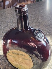 1904 Gewurztraminer Burgerspital zum heil. Geist Labeled 19th c Wine Bottle