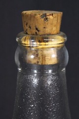 Vtg Virginia Dare Glass Bottle Detroit Quart General Beverage Co Cork Stopper