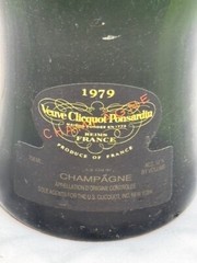 VEUVE CLICQUOT PONSARDIN LA GRANDE DAME CHAMPAGNE EMPTY 1979 A