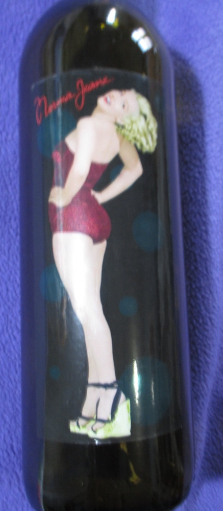 MARILYN MONROE NORMA JEANE EMPTY WINE BOTTLE MERLOT 2018 NAPA VALLEY 12&Prime;