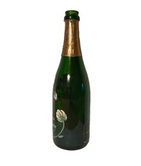1978 Perrier-Jouet Fleur de Champagne EMPTY Bottle Painted Green Glass Display